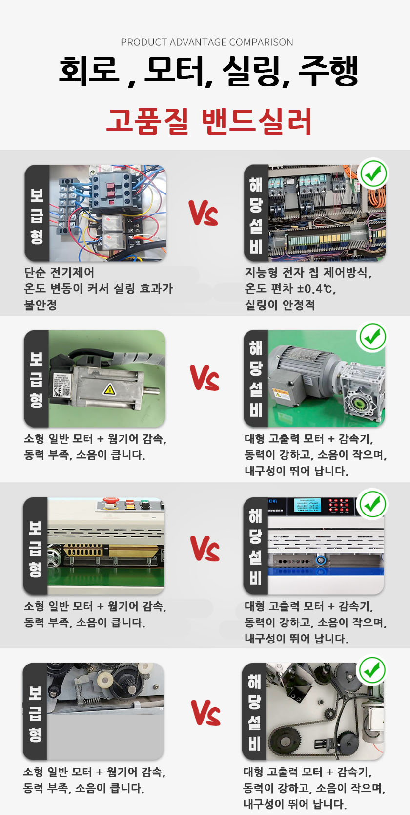 [산업용] 수평형 밴드실러 (10kg 210B)_BS-101